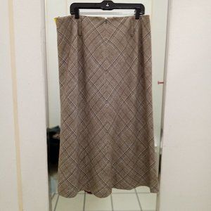 Jones New York Tweed size 14 maxi skirt